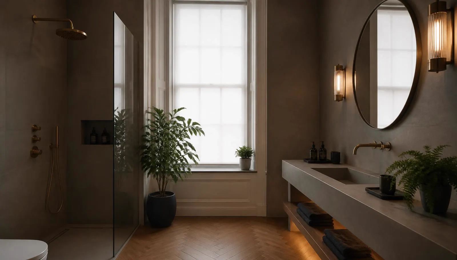 Completed kitchen renovation in an Edinburgh property